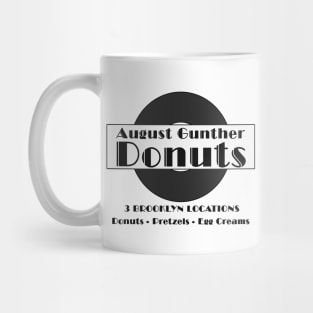 August Gunther Donuts (B&W) Mug